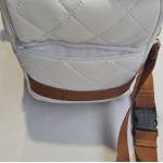 Prenosná taška pre psa Golden dog Lux - biela